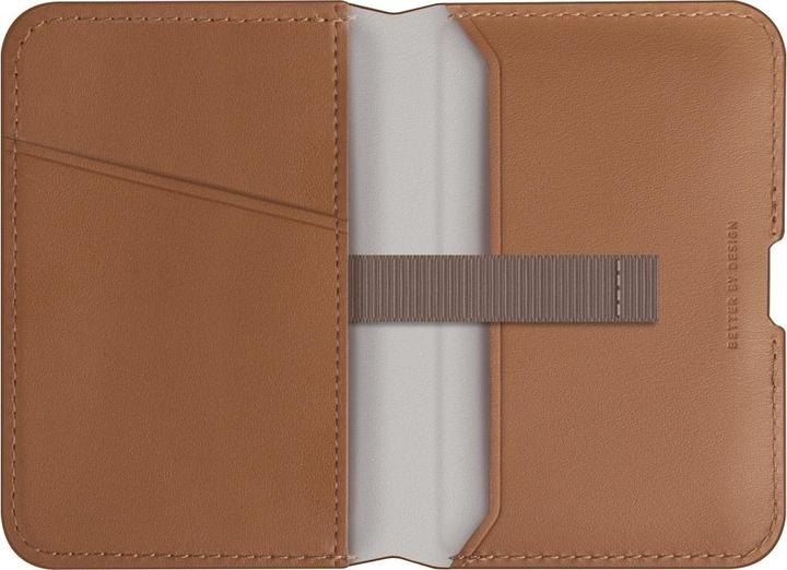 Actual product image Uniq Lyden DS RFID Magnetic Wallet with Phone Stand - Brown
