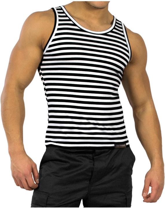 Actual product image Normani Navy tank top - 9393 (4XL)