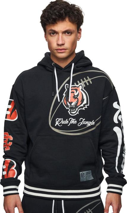 Image du produit Recovered Re:covered Fleece Hoody - PATCHES Cincinnati Bengals (L)