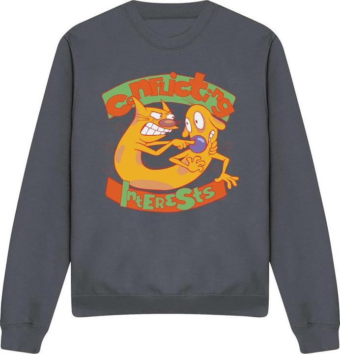 CatDog Conflicting Interests Sweatshirt