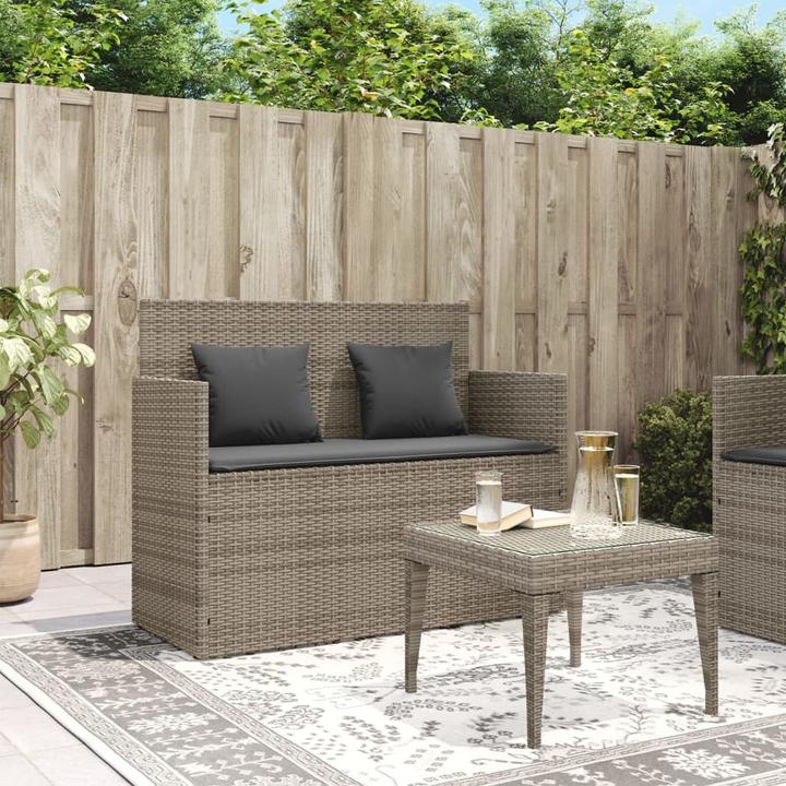 Image du produit VidaXL Ensemble salon de jardin 10 pièces avec coussins
