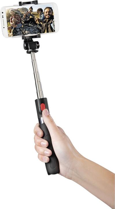 Actual product image Hama Selfie-Stab Radio Stand 57 with Bluetooth remote release