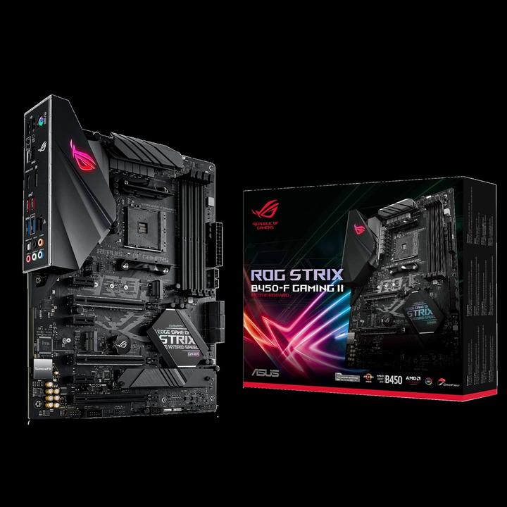 Actual product image ASUS ROG STRIX B450-F GAMING II (AM4, AMD B450, ATX)