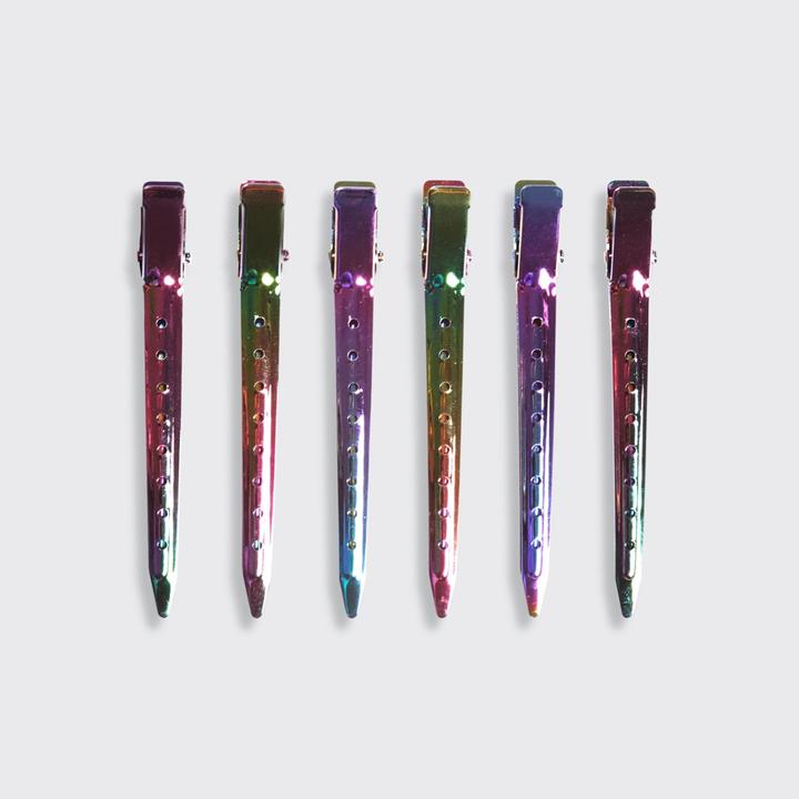 Image du produit Kitsch Haarspange Styling Rainbow 6er Set (6 pcs)