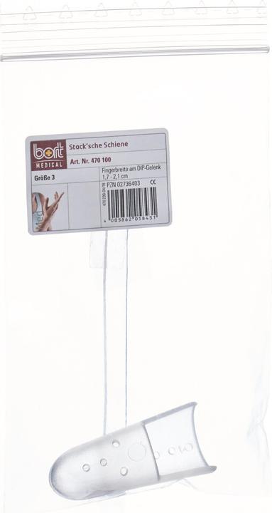 Actual product image Bort Medical Stack's rail transparent (3)