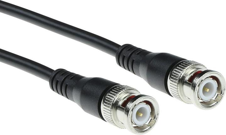 Produktbild BNC RG-58 2.0m 2m BNC BNC Schwarz Koaxialkabel (Antennenkabel)