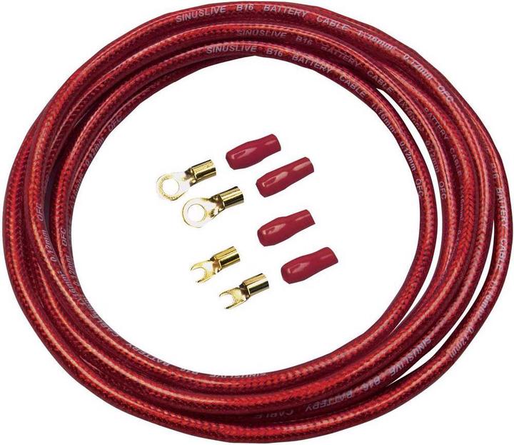 Actual product image Sinuslive Car HiFi Power Cable Set Sinus Live Battery Cable