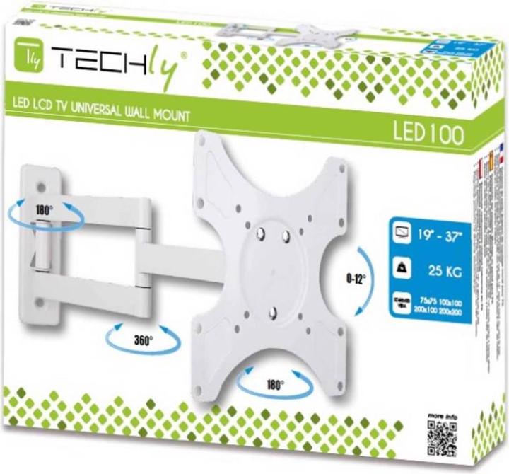 Produktbild Techly Klammer (Wand, 94", 25 kg)