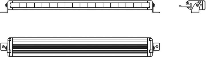 Produktbild Osram Fernscheinwerfer LED Zusatzlicht LEDriving® Lightbar VX500 SP