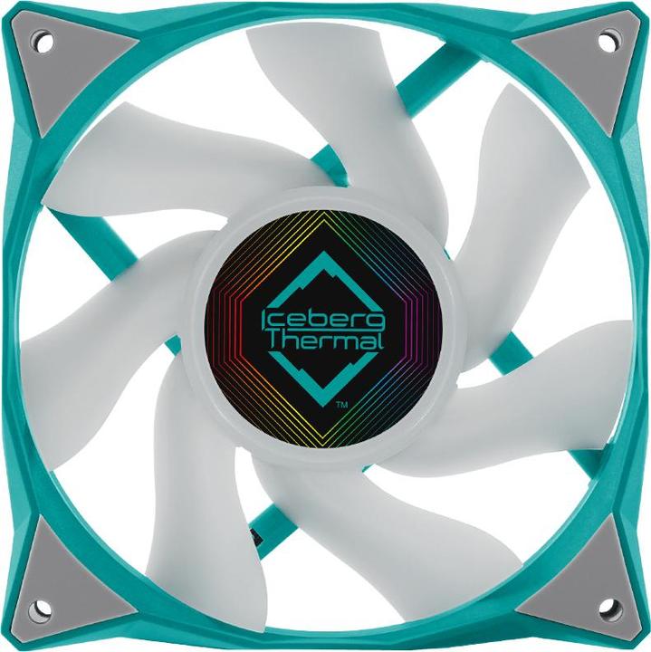 Iceberg Thermal IceGALE ARGB computer case fan 12 cm turquoise 1 piece(s) (120 mm, 1 x)