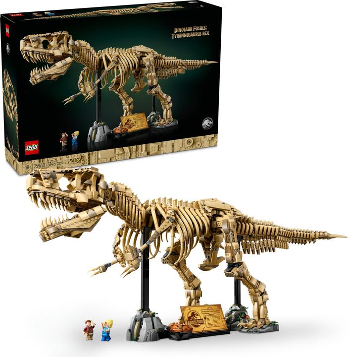 Produktbild LEGO Dinosaurier-Fossilien: Tyrannosaurus rex (76968, LEGO Jurassic World, LEGO Seltene Sets)