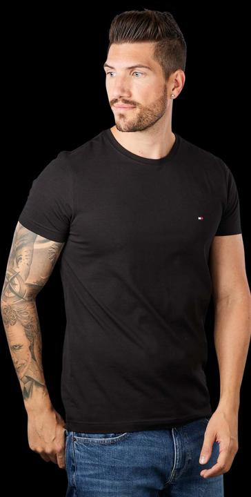 Immagine prodotto Tommy Hilfiger Crew Neck T-Shirt Slim Fit Black (3XL)