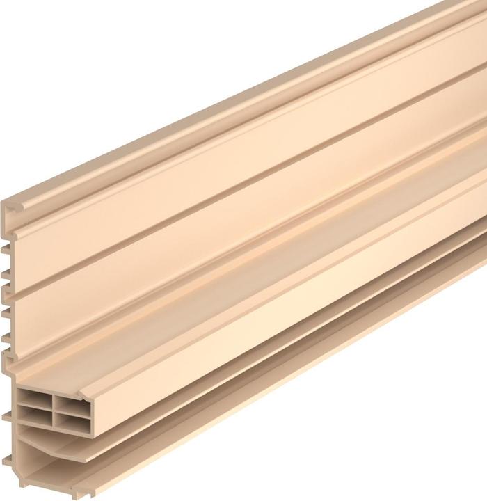 Actual product image OBO Bettermann Skirting board channel RAUDUO bottom part 6132205 (200 cm)