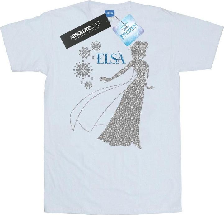 Disney Frozen Elsa Christmas Silhouette TShirt (XXL)