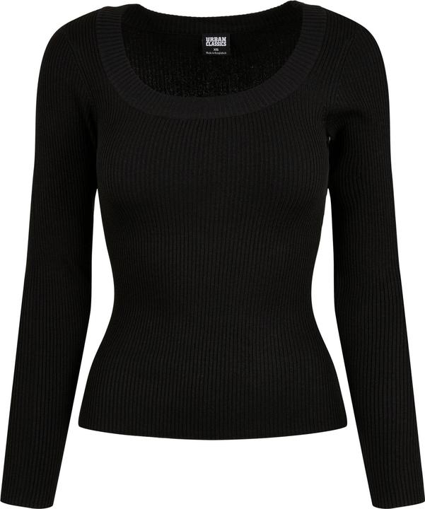 Produktbild Urban Classics Ladies Wide Neckline Sweater (L)