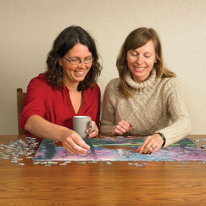 Actual product image Cobble Hill Frühlingsumarmung Puzzle 500 Teile (500 pieces)