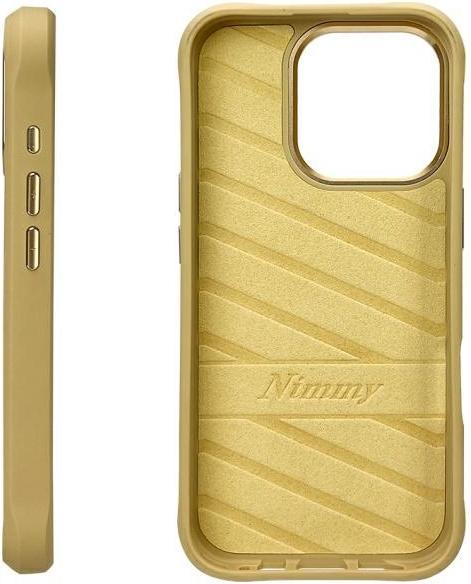 Actual product image Nimmy case iPhone 16 Pro 6.3" khaki Big Eyed Pet 2.0 Cat (Apple iPhone 16 Pro)