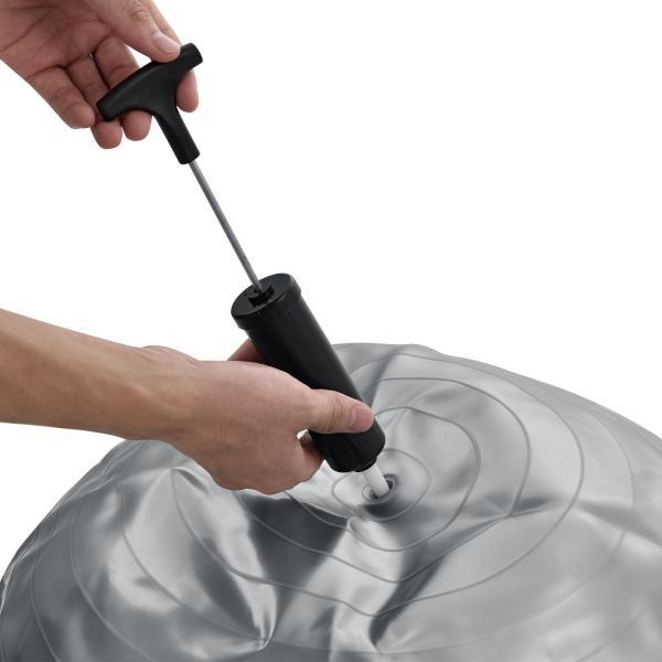Produktbild Juskys Sport- und Gymnastikball inkl. Handpumpe (75 cm)
