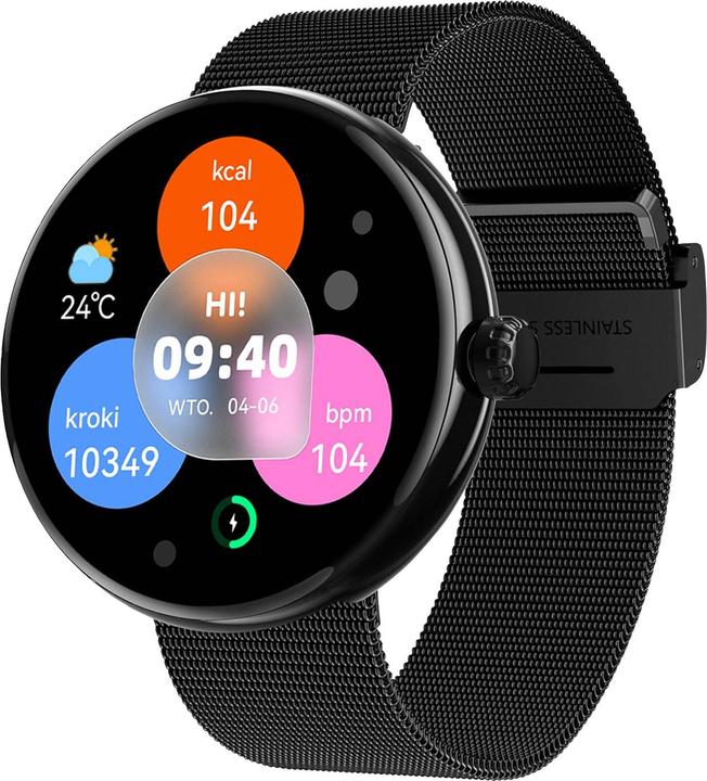 Immagine prodotto Forever smartwatch Forevive 5 SB-365 nero