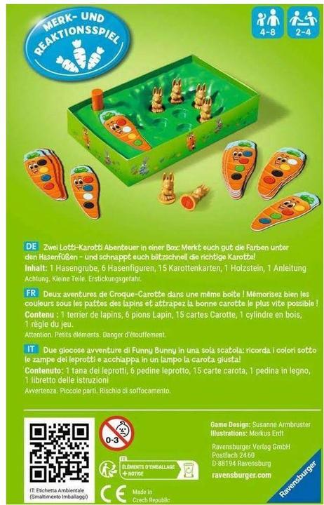 Produktbild Ravensburger Lotti Karotti (Italienisch, Französisch, Deutsch)