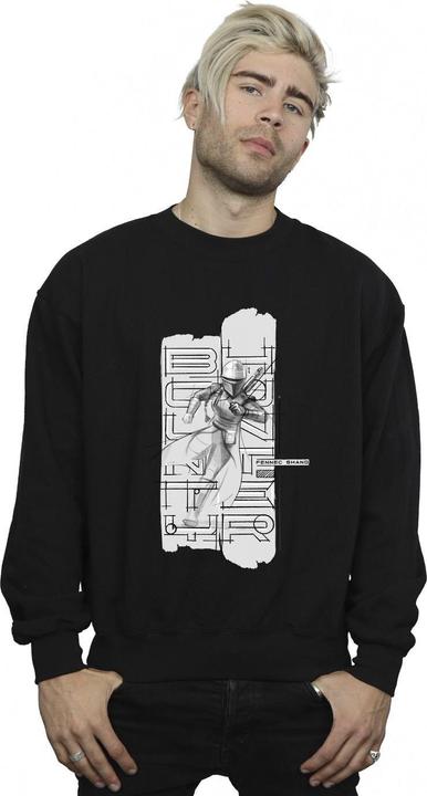 Produktbild Star Wars The Book Of Boba Fett Fennec Illustration Sweatshirt (M)
