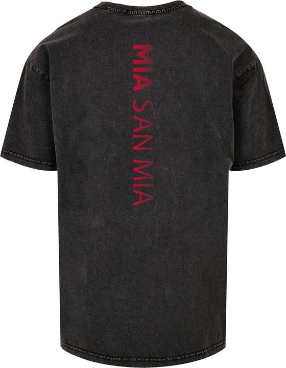 Produktbild FC Bayern München Mia San Mia V GR Acid Washed Heavy Oversize Tee - 115607 (M)