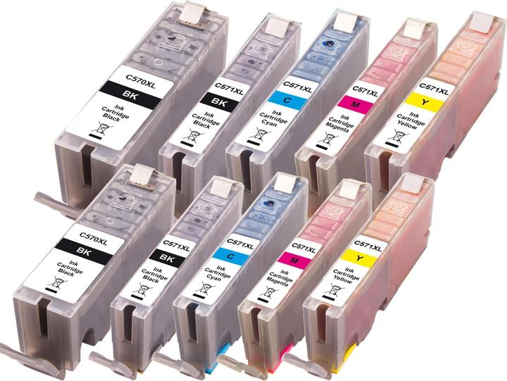 Image du produit Peach Pgi-570xl, Cli-571xl (M, CF, C, Y)