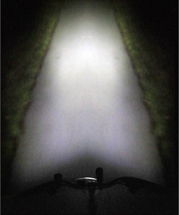 Produktbild Security Plus Fahrrad Scheinwerfer Alu (2in1) LED
