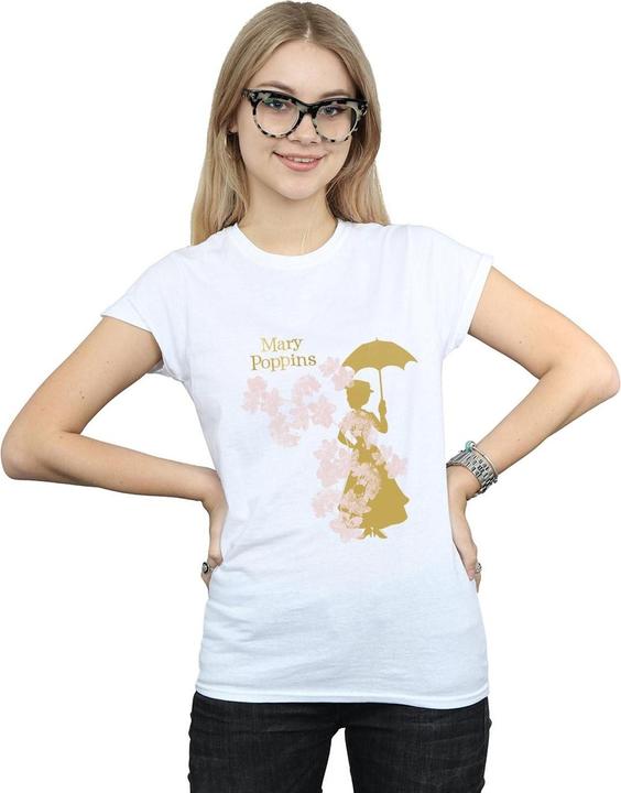 Immagine prodotto Mary Poppins Maglietta in cotone con fiori Femme/Femme (S)