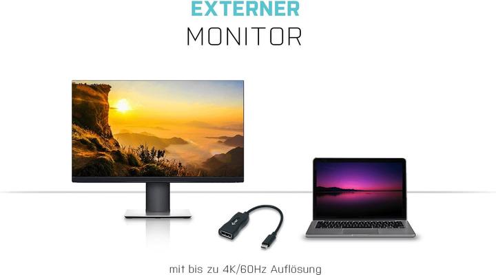 Actual product image i-tec USB Typ-C zu (DP, 15 cm)