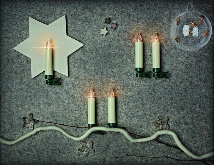 Actual product image Krinner LED Christmas tree candle Superlight Starter Set (12 x)
