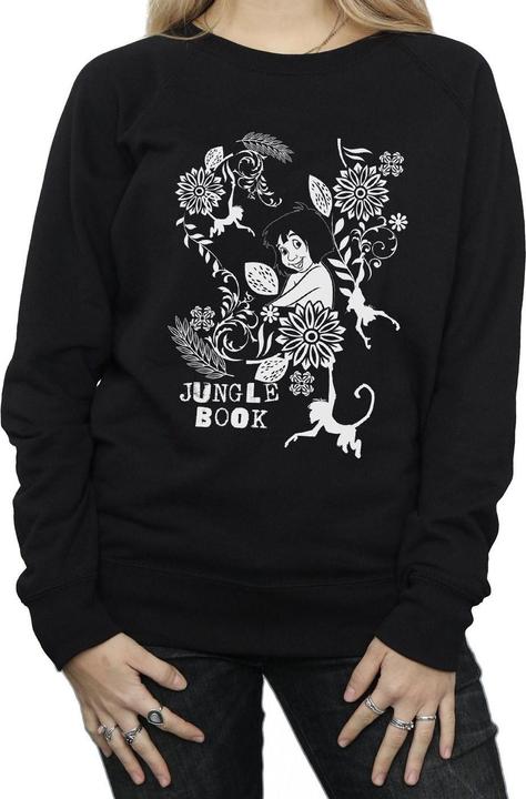 Actual product image Disney Womens/Ladies The Jugle Book Mowgli Tale Sweatshirt (S)
