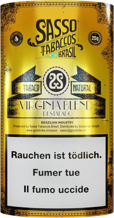 Image du produit Sasso Virginie naturelle (Vanille, Chocolat, 25 g)