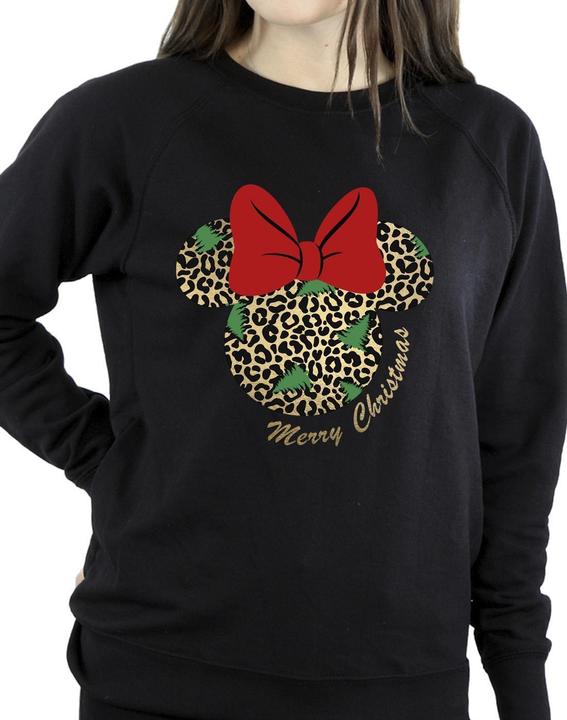 Immagine prodotto Disney Minnie Mouse Leopard Christmas Felpa Donna (3XL)