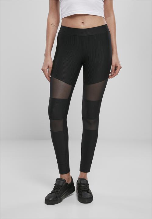 Produktbild Urban Classics Ladies Tech Mesh Rib Leggings (M)
