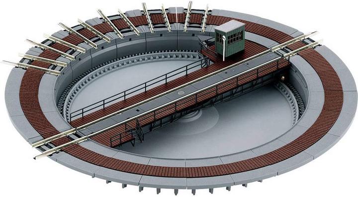 Actual product image MiniTrix Turntable N with stage (Track N)
