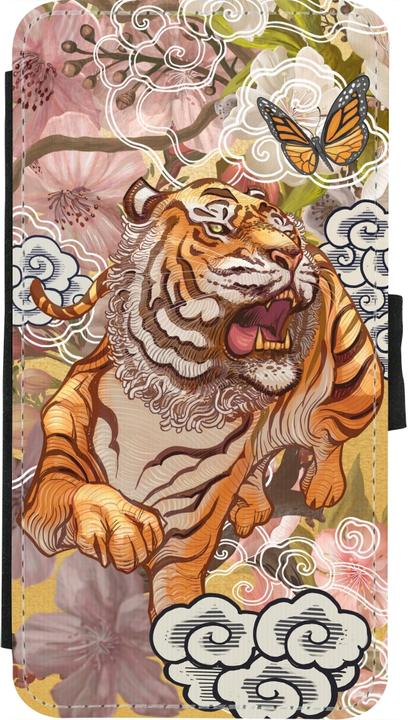 Immagine prodotto PhoneLook Coque Portafoglio noir Primavera 23 tigre giapponese (Apple iPhone X, Apple iPhone XS)
