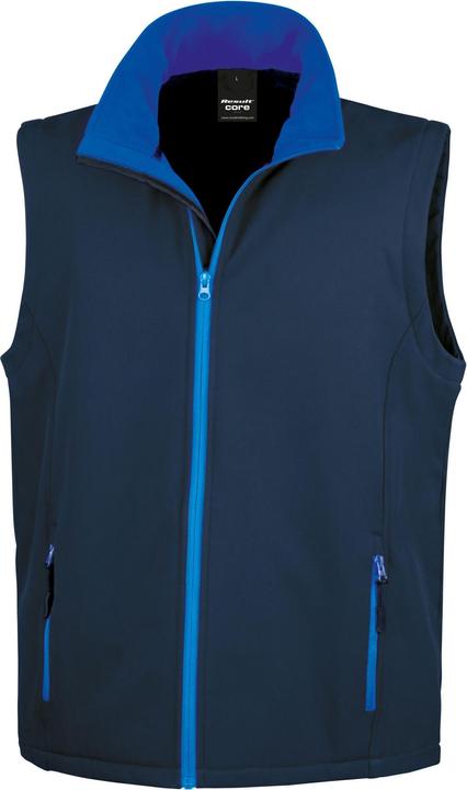 Actual product image Regatta Mens Printable Softshell Body Warmer (S)