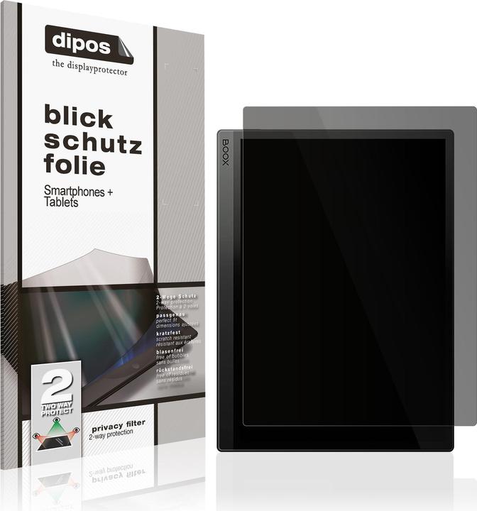 Produktbild Dipos Blickschutzfolie 2-Way Anti-Shock (1 Stück, Boox Tab Ultra C)