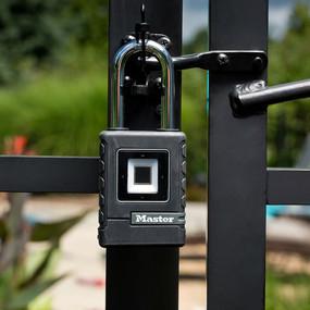 Actual product image Master Lock Padlock 4901EURDLHCC Zinc