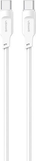 Image du produit Usams Câble de charge type-C vers type-C - Blanc (1.20 m)