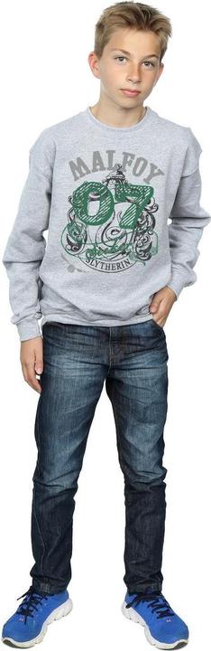 Actual product image Boys Seeker Draco Malfoy Slytherin Cotton Sweatshirt (140, 146)