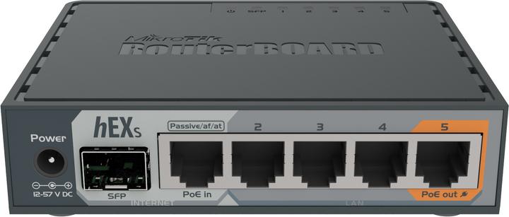 MikroTik VPN-Router RB760iGS hEX S