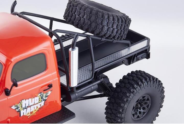 Produktbild RocHobby Scale Crawler Atlas Mud Master 4WD Blau, ARTR, 1:10 (RTR Ready-to-Run)