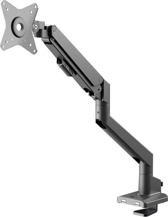 Actual product image Goobay Single monitor mount with gas pressure spring, black (Table, 31.89")