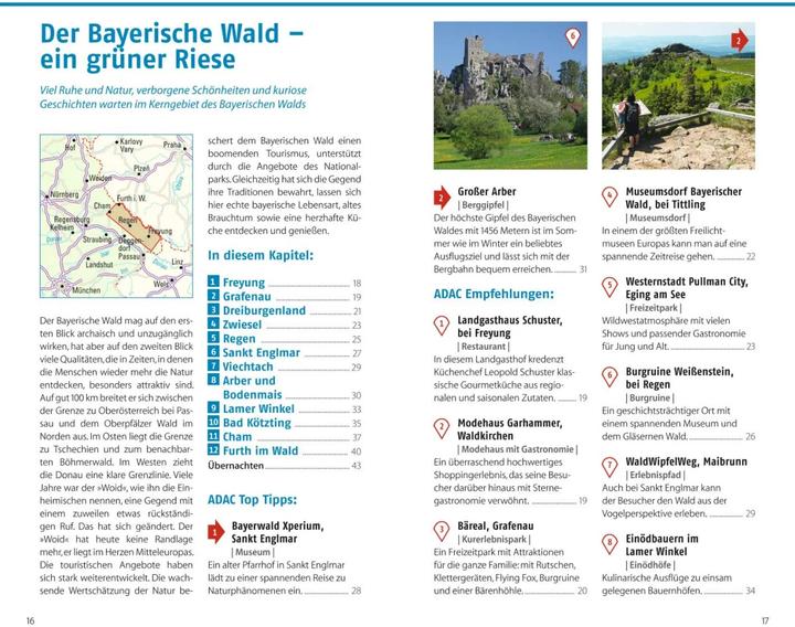 Produktbild Reiseführer Bayerischer Wald