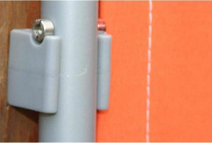 Actual product image Peddy Shield Accessories: wall clip with screws and dowels (100 cm)