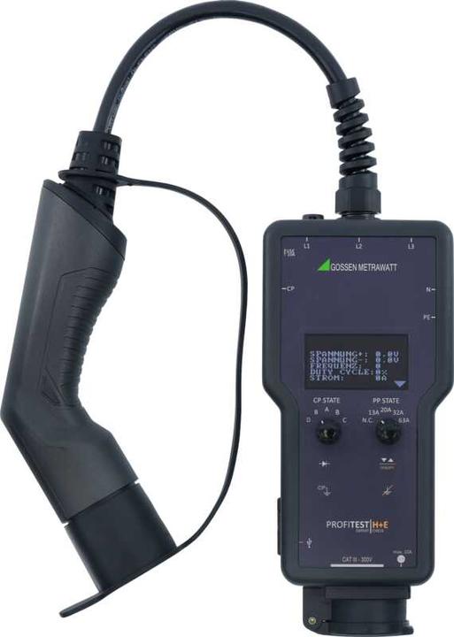Gossen GOSS diagnostic plug and test adapter (Test prod)