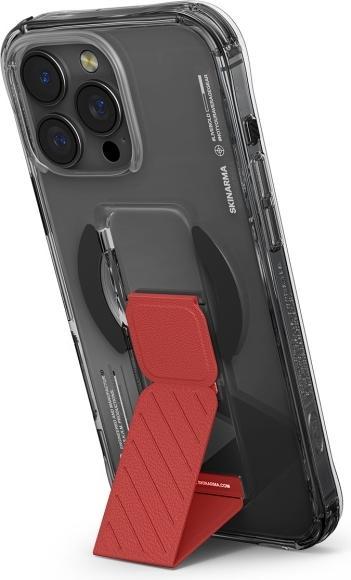 Actual product image Skinarma case Axon iPhone 16 Pro Max 6.9" Magnetic Charging + Grip Stand black (Apple iPhone 16 Pro Max)