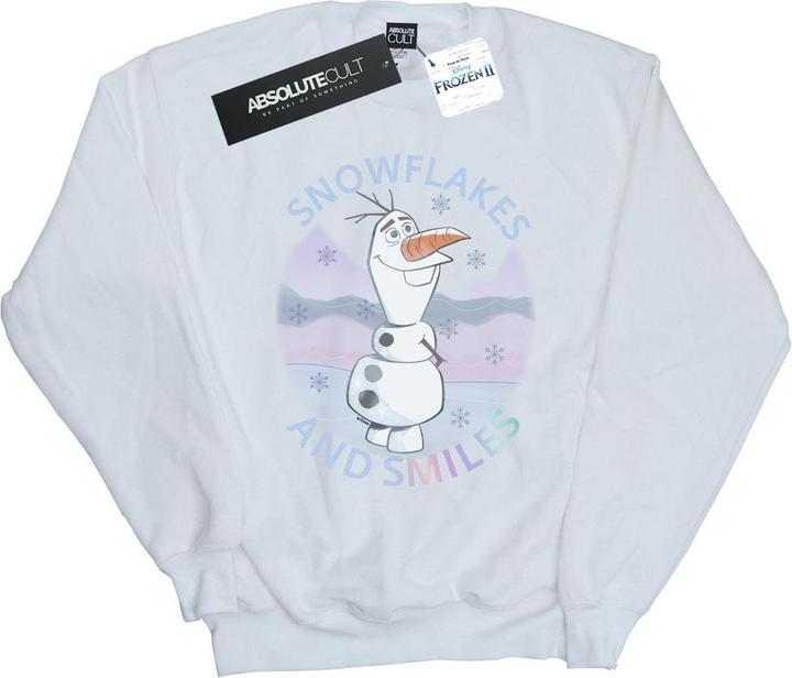 Disney Frozen 2 Olaf Snowflakes And Smiles Sweatshirt Mädchen